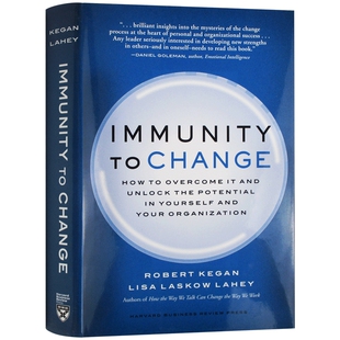 变革为何这样难 英文原版 精装 Immunity to Change 罗伯特凯根 Robert Kegan 英文版 进口原版英语书籍