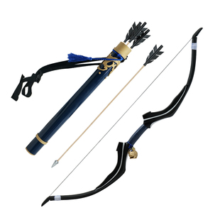 可发光 王者 孙权cos道具服武器 弓箭 径山谋武荣耀古锭刀战旗子