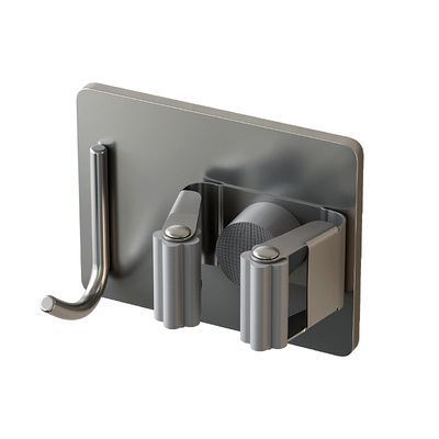 免钉安装不锈钢拖把架