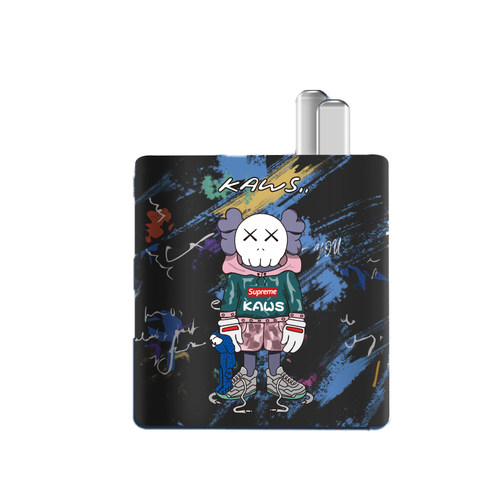 适用于华为40w充电器保护套硅胶壳p30/mate快充nova5/6/7/8/9/10Z卡通绕线器66W手机数据线套缠绕绳防折断