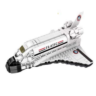 81019积木乐毅航天飞机模型模型