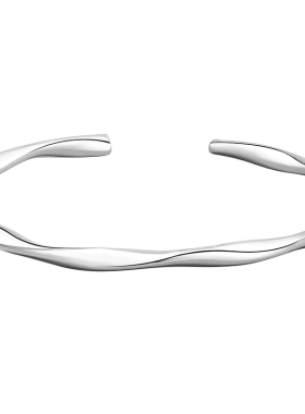 【圣诞节礼物】9999银手镯送女生