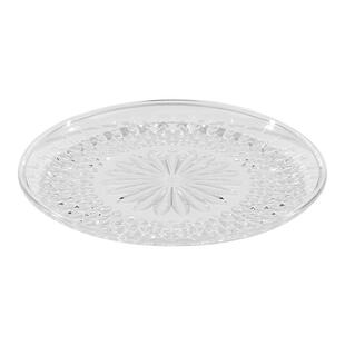 亚克力水果盘透明塑料 家用客厅茶几果盘ktv专用摆台用品全套商用