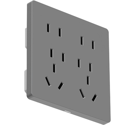 86型多孔面板10孔14孔插座