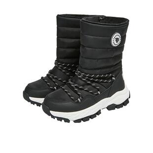 泰兰尼斯冬款中大童加绒加厚雪地靴户外保暖运动鞋儿童大棉靴子