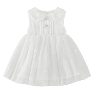 女童连衣裙夏季新款公主裙花童生日礼服宝宝甜美蓬蓬礼裙儿童裙子