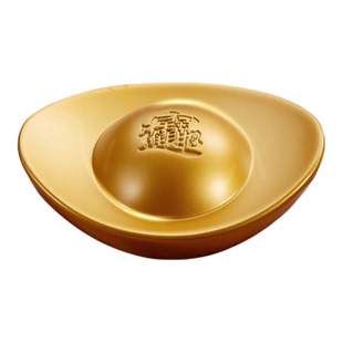 金元宝招财摆件大号沙金实心铜元宝聚宝盆招财聚财百福缸桌面摆件