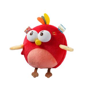 jollybaby跳跳球婴儿玩具户外锻炼早教益智录音复读故事毛绒小鸟