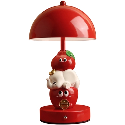 【可爱萌趣】平安吉象台灯摆件