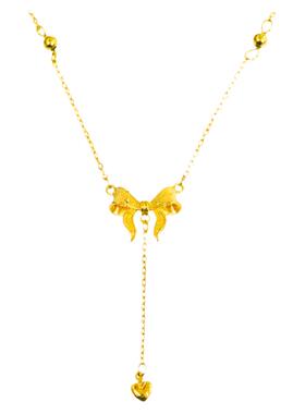 2024年新款潮高级感金色项链女