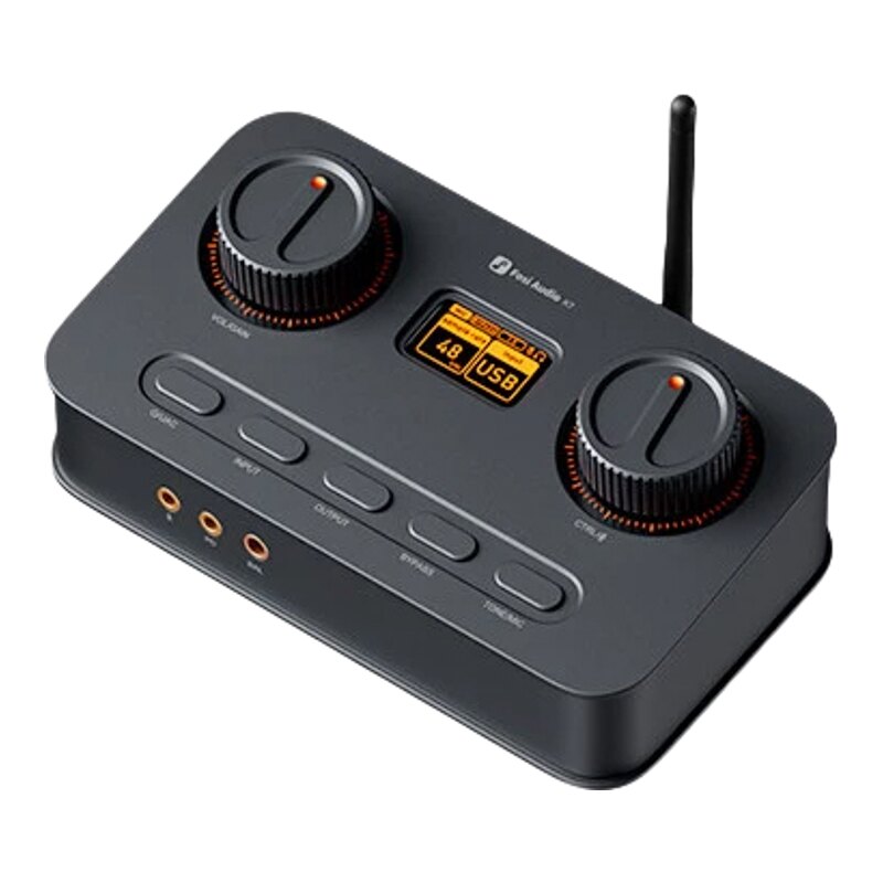 FosiAudio 弗西K7发烧级解码耳放电脑外置声卡游戏耳机音频解码器