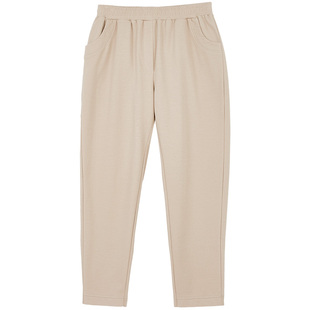 铜牛臻棉九分薄款休闲女裤 春夏纯棉百搭直筒裤女VK189