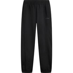 李宁热力裤丨卫裤新款黑色裤子女款宽松冬季加绒保暖束脚运动裤