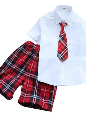 男童短裤套装女孩幼儿园