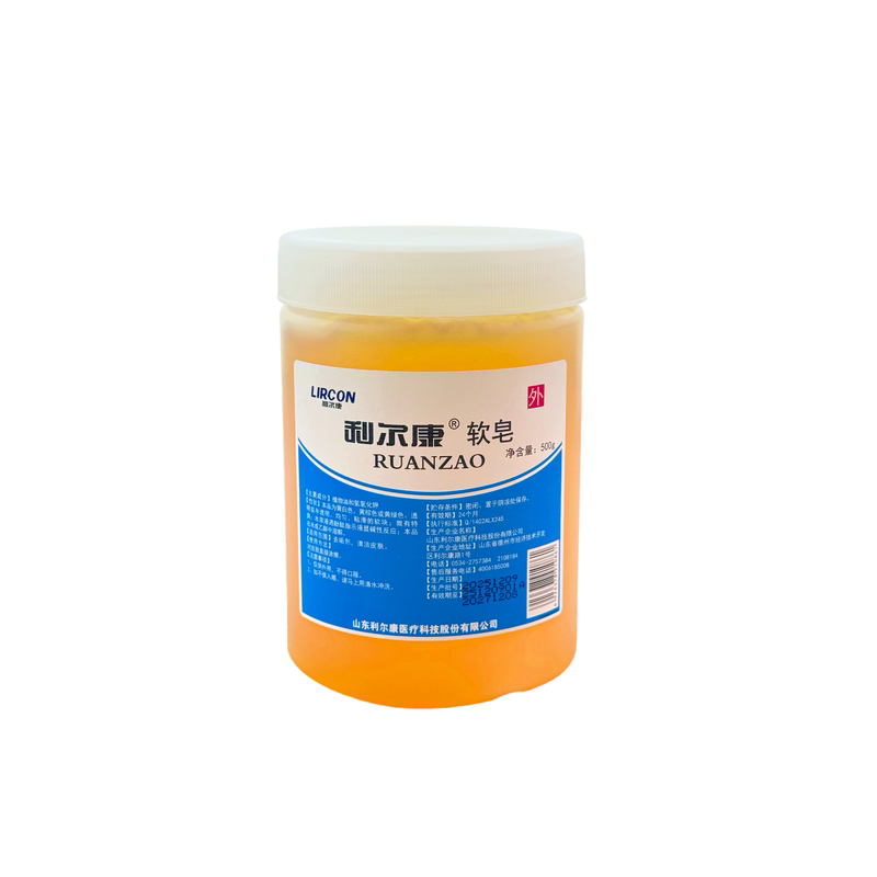 利尔康500g大桶软皂黄皂