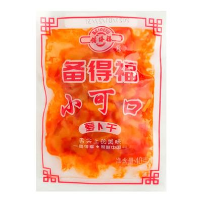 备得福萝卜干开胃下饭菜20袋包邮