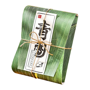 青团卡片定制手工艾草团子食用保存说明小卡打印烘焙店甜品盒腰封硬卡纸清明果包装礼盒吊牌温馨提示卡定做