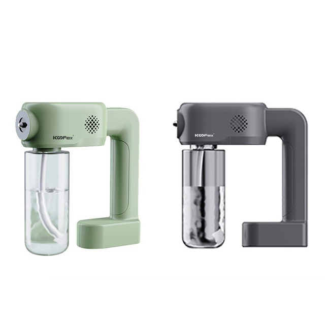 新款直销手持式蓝光喷雾机跨境新款电动雾化机器无线充电款喷雾枪