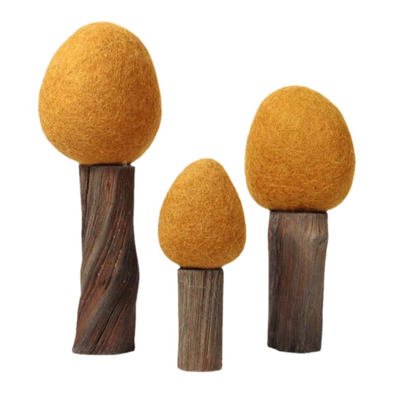 毛毡亲子树澳洲小众3+过家家玩具