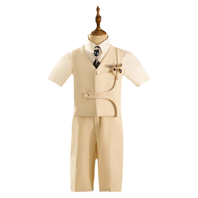 男童西装套装儿童走秀演出服