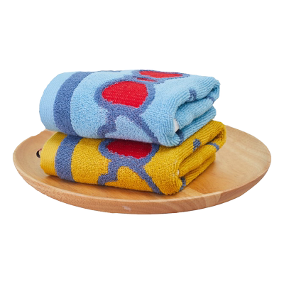 爱尔思纯棉儿童毛巾洗脸巾