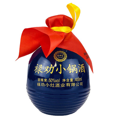 禄劝小锅酒解小优 玉米 优质小麦蓝瓶400mlx6瓶50度清香型包邮