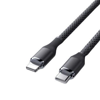 钨金编织数据线PD27W超级闪充适用苹果14/13/12/11promax充电线USBxs快充8p车载iPad平板6s闪充充电线14PD线