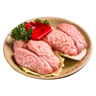 猪脑花新鲜冷冻包邮猪小脑生鲜商用烧烤火锅肚包猪脑冷冻猪脑脑花