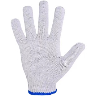 瑕疵品次品劳保手套棉纱手套线手套纱手套白手套防护手套防滑修车