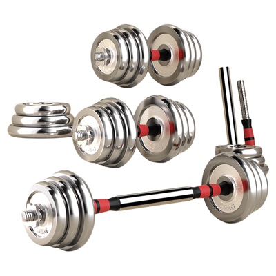 卡洛约翰电镀哑铃套装
