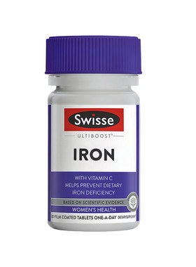 斯维诗补铁片贫血红润气色铁元素