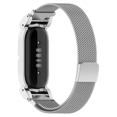 适用于谷歌Fitbit Air磁吸金属表带 Google Fitbit Air不锈钢腕带