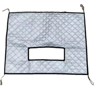 专业定做加棉加厚汽车前挡风罩货车越野汽车水箱保温罩冬季挡风罩