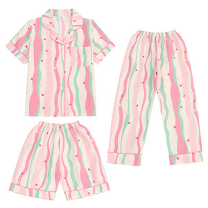 2025夏季新款多巴胺家居服套装