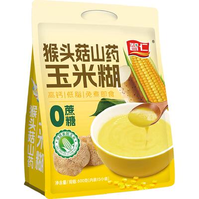 智仁无蔗糖猴头菇玉米糊