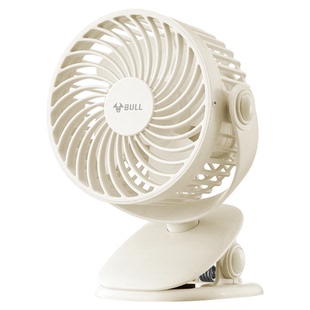 公牛夹式小风扇小型学生宿舍床上夹子电风扇usb充电办公室桌面桌上静音立式可夹台式扇超长续航降温神器挂壁
