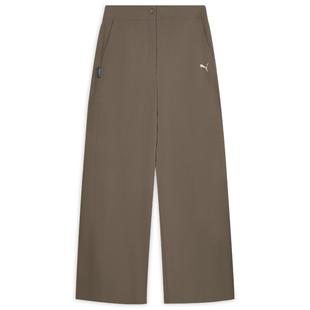 拒水户外宽松美拉德运动长裤女PUMA彪马官方新款夏季弯刀裤634800