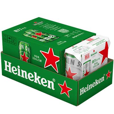 喜力啤酒混合装15罐加量不加价