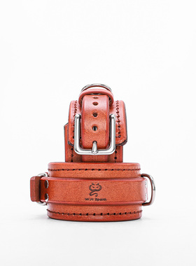 W.HSpank皮质手拷禁锢