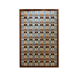 「复古系列手工枪刺羊毛地毯」故我今我设计师款客厅卧室定制地毯