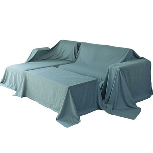 沙发防尘罩防尘布遮盖防灰尘盖布床罩遮灰布防尘遮尘布挡灰白色