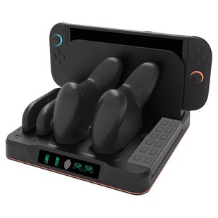Switch2主机多功能底座NS2PRO手柄座充NS2代手柄充电底座带RGB灯