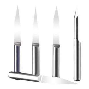 威特加侧刃3.175平底尖刀锥度平底刀钨钢雕刻刀具数控雕刻机刀头