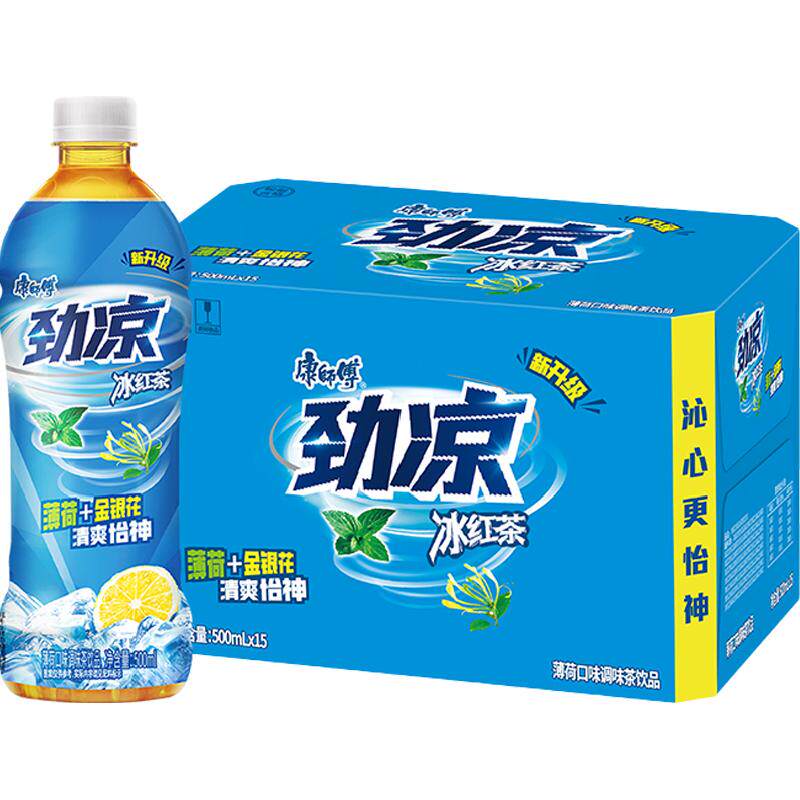 康师傅冰红茶劲凉酷爽薄荷味