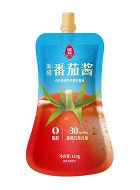 莲花番茄酱120g袋0添加新疆蕃茄