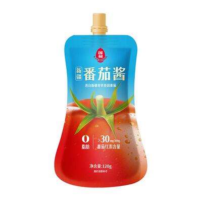 莲花番茄酱120g袋0添加新疆蕃茄
