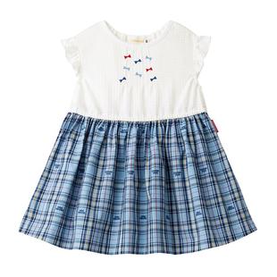 MIKIHOUSE日本制女童连衣裙宝宝无袖裙子A字连衣裙夏季新款新款