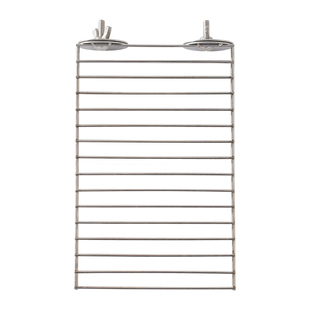 鹦鹉不锈钢站台休息玩耍平台虎皮牡丹专用跳台鸟笼配件用品大全