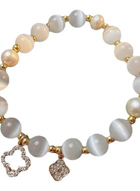 2025年新款人造水晶猫眼石送女友