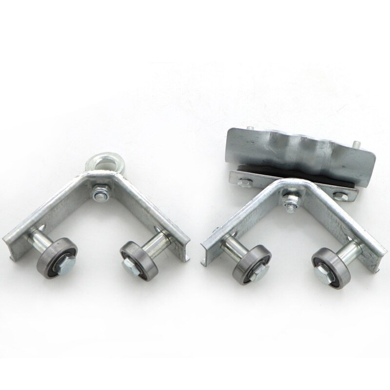 行车40*40/50*50轴承板吊环扁吊线加厚瓦角铁吊绳滑轮轮滑轮